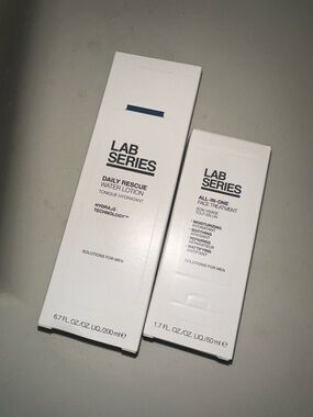 NEW Lab Series Daily Rescue Water Lotion + All-In-One Face Treatment Skincare